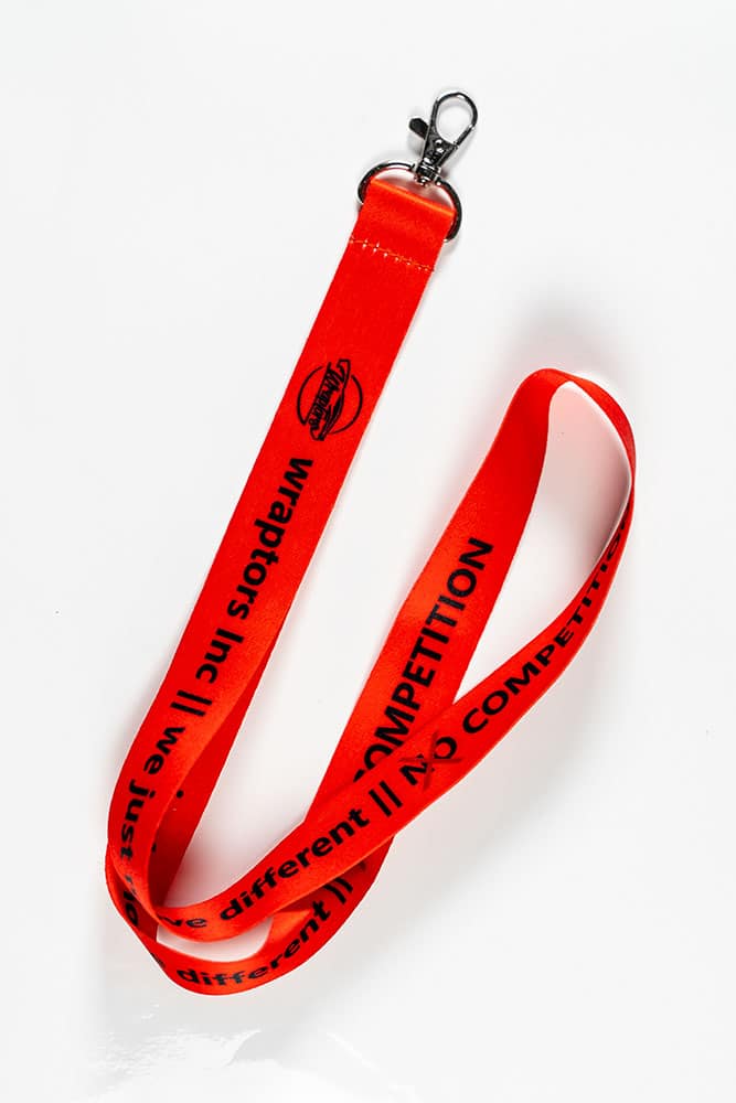 Lanyard – No Competition – Red – WrapTors